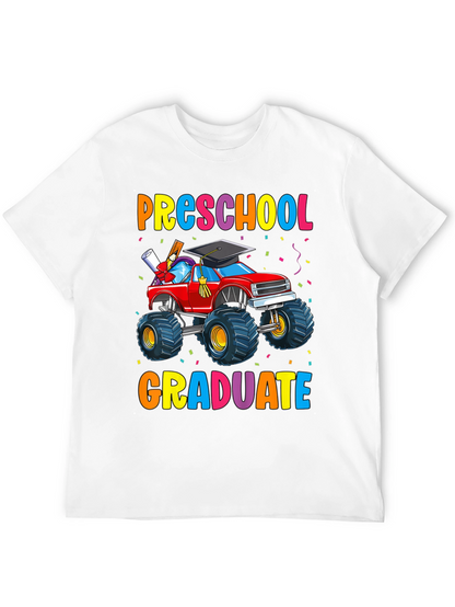 Preschool Graduate Monster Truck T-Shirt