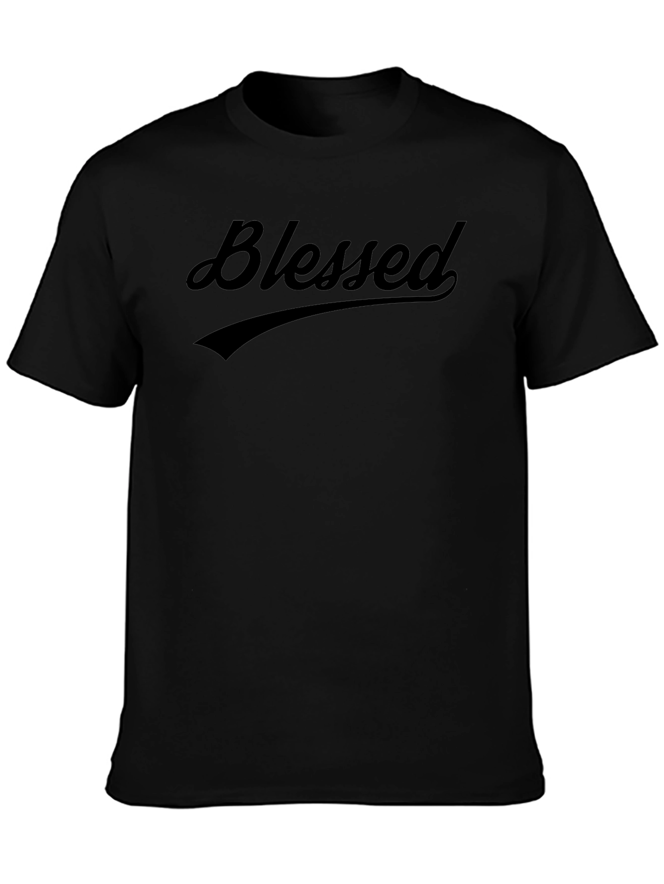 Blessed Graphic Tee - Mens Black T-Shirt