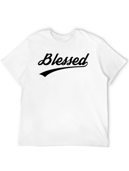 Blessed Graphic Tee - Mens Black T-Shirt
