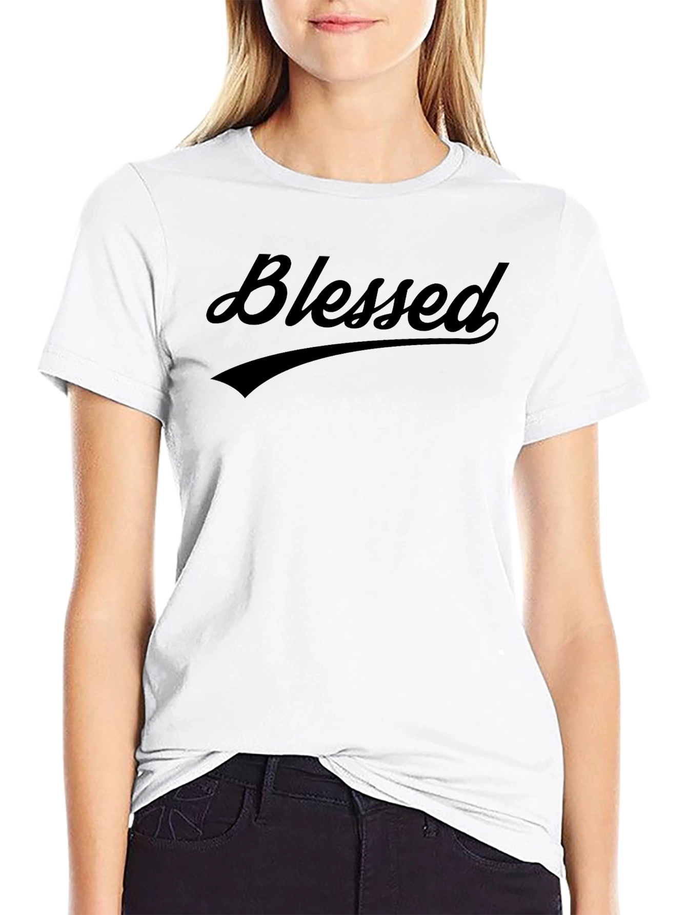 Blessed Graphic Tee - Mens Black T-Shirt