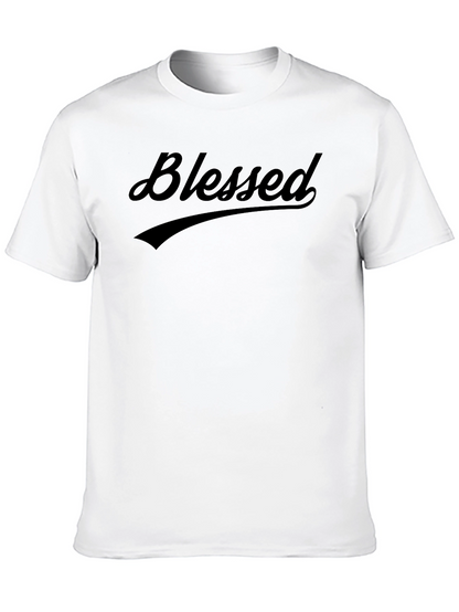 Blessed Graphic Tee - Mens Black T-Shirt