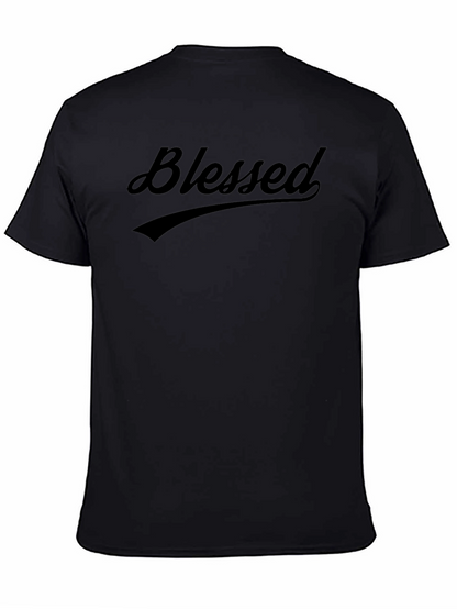 Blessed Graphic Tee - Mens Black T-Shirt