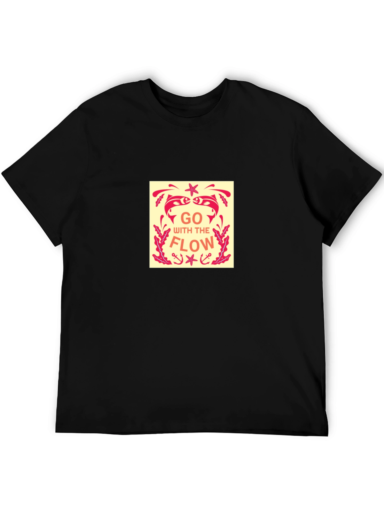 Go With The Flow Graphic Tee