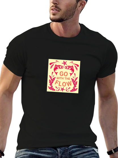 Go With The Flow Graphic Tee