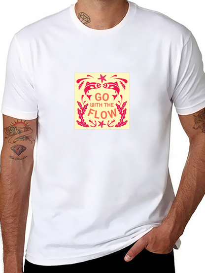 Go With The Flow Graphic Tee