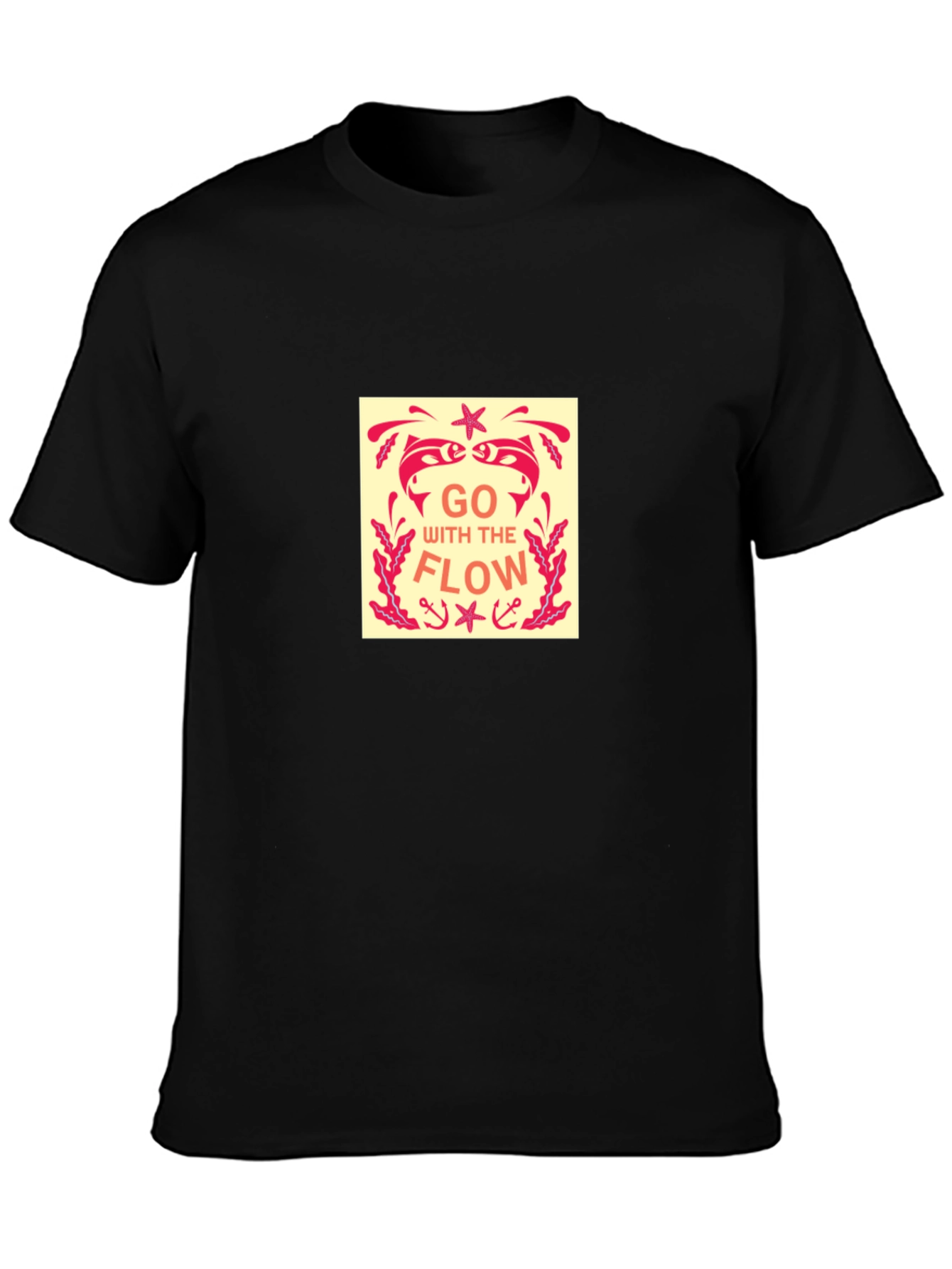 Go With The Flow Graphic Tee