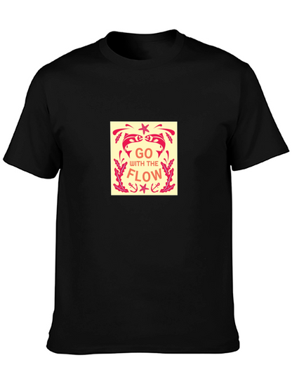 Go With The Flow Graphic Tee