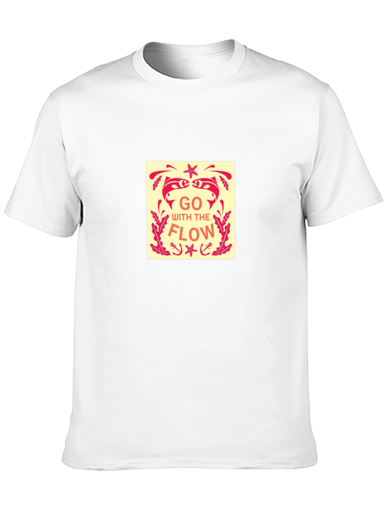 Go With The Flow Graphic Tee