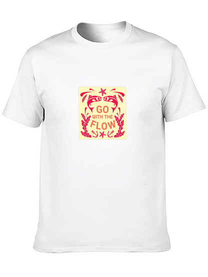 Go With The Flow Graphic Tee