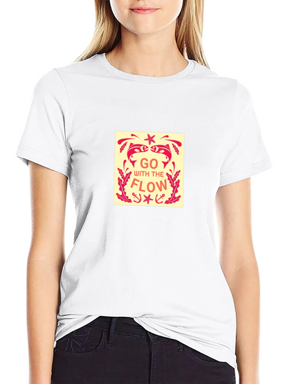 Go With The Flow Graphic Tee