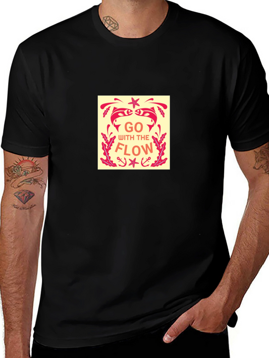 Go With The Flow Graphic Tee
