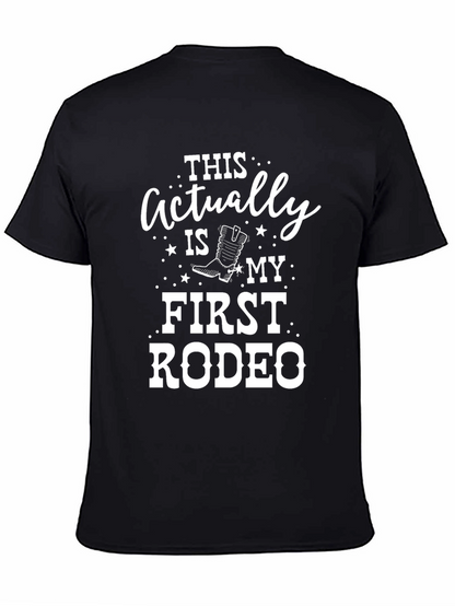 Funny First Rodeo Graphic Tee