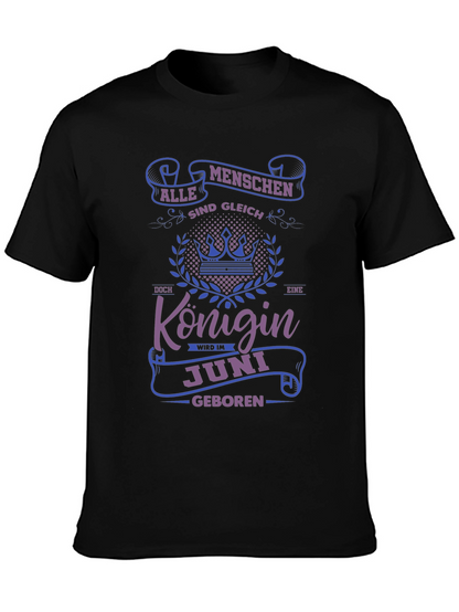 Queen Born in June T-Shirt
