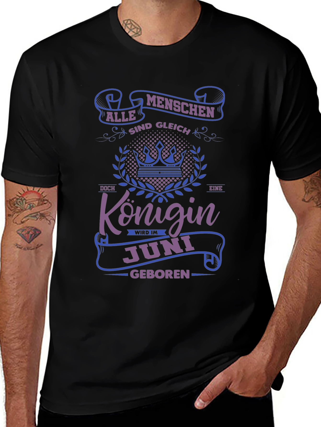 Queen Born in June T-Shirt