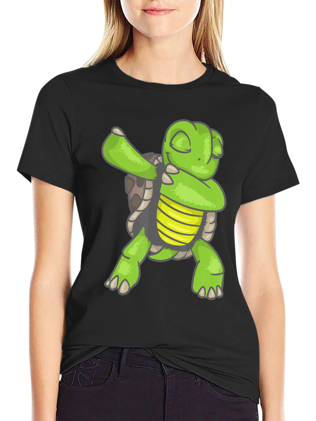 Dabbing Turtle Graphic Tee - Unique & Trendy