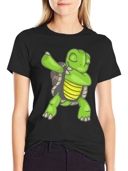 Dabbing Turtle Graphic Tee - Unique & Trendy