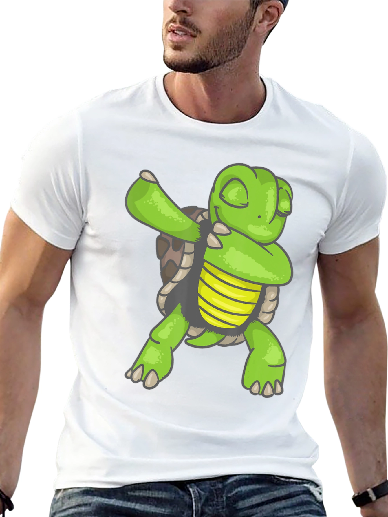 Dabbing Turtle Graphic Tee - Unique & Trendy