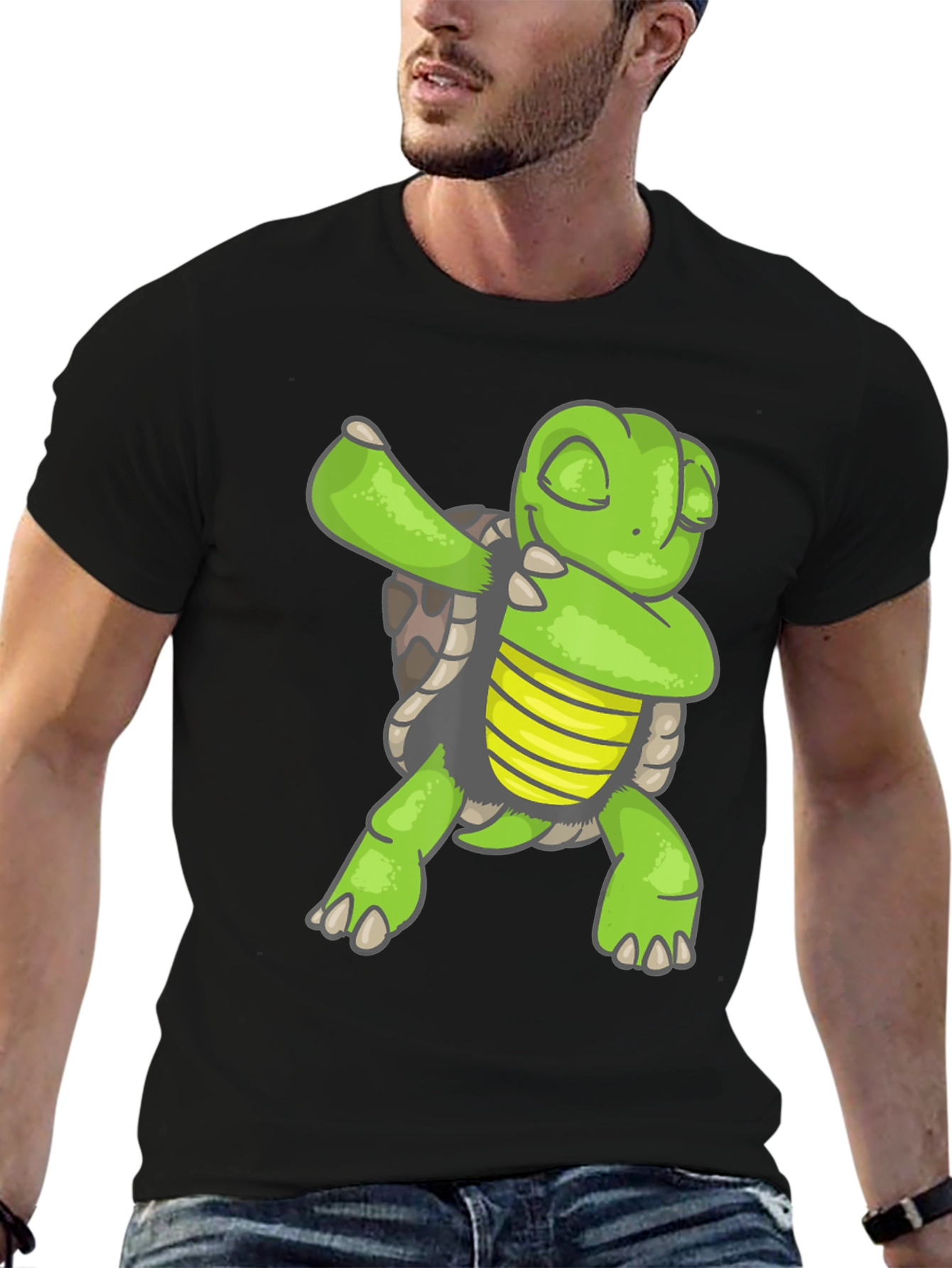 Dabbing Turtle Graphic Tee - Unique & Trendy