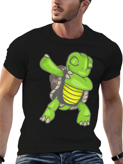 Dabbing Turtle Graphic Tee - Unique & Trendy