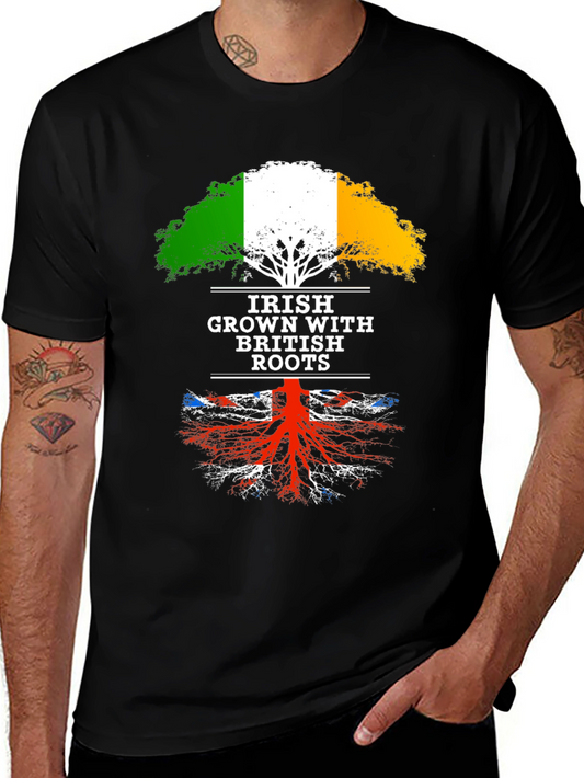 Irish Grown with British Roots Tee