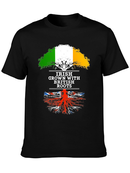 Irish Grown with British Roots Tee