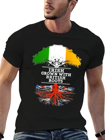 Irish Grown with British Roots Tee