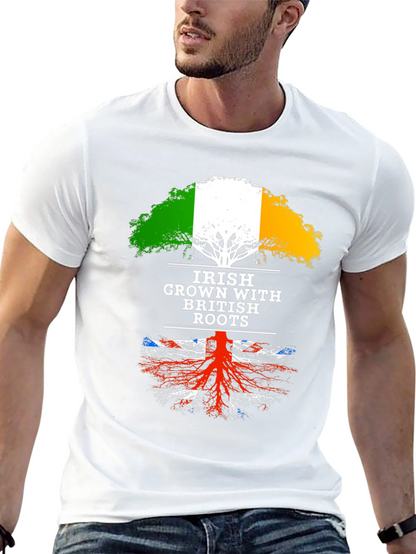 Irish Grown with British Roots Tee