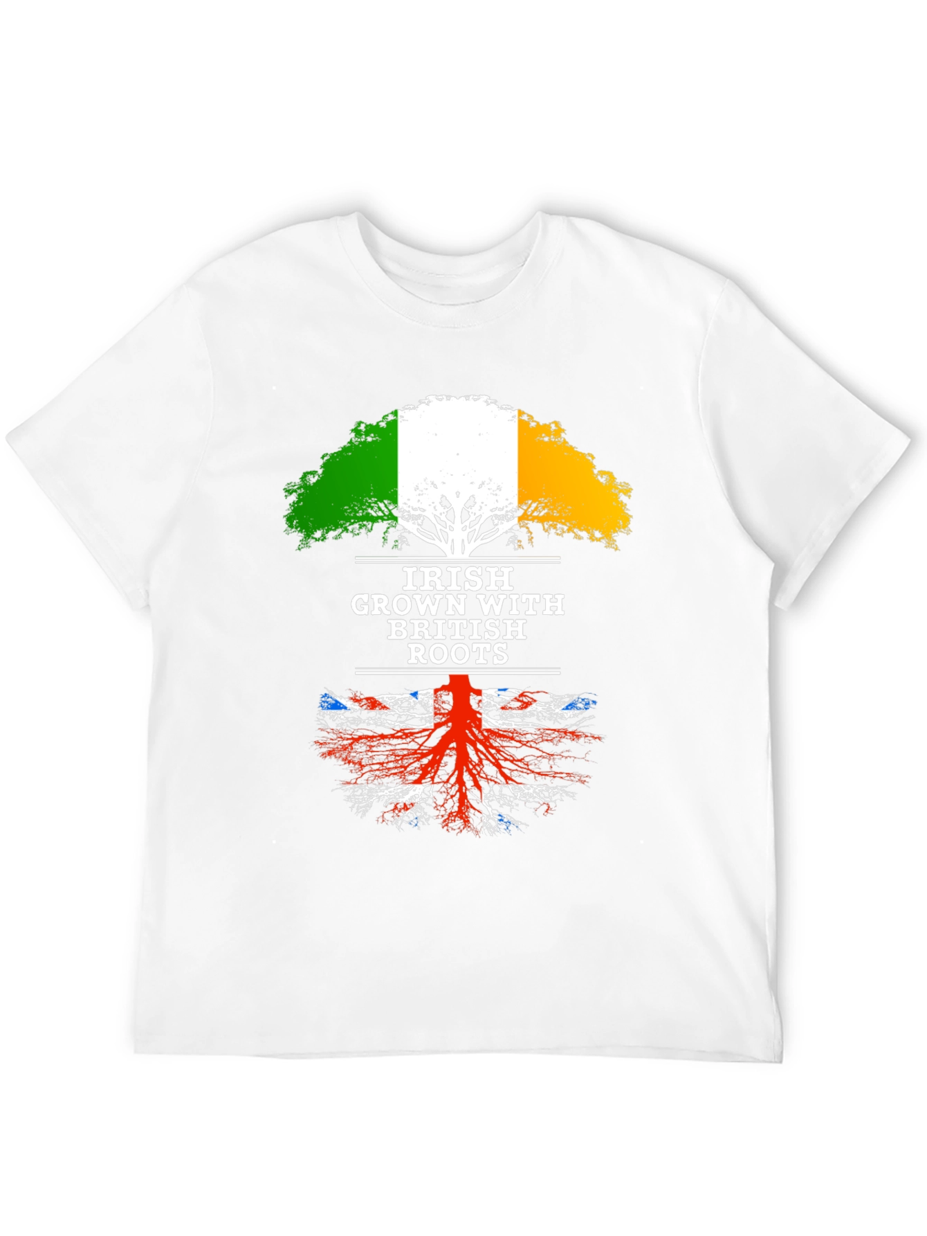 Irish Grown with British Roots Tee