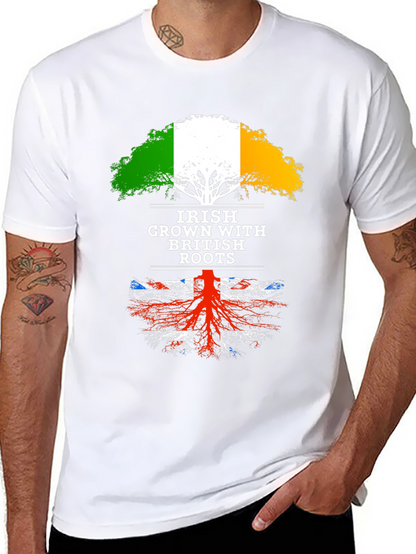 Irish Grown with British Roots Tee