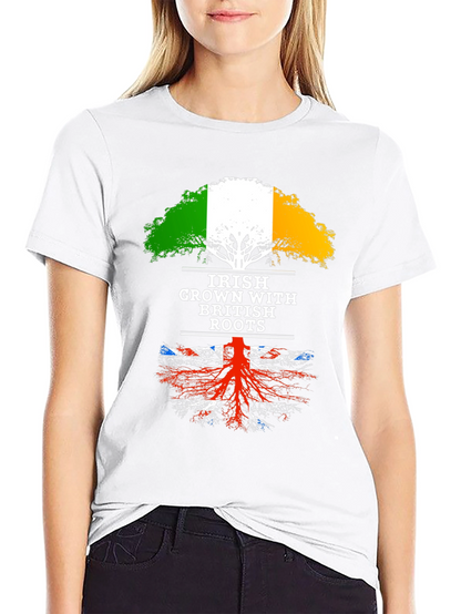 Irish Grown with British Roots Tee