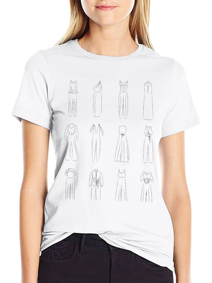 Novelty Dresses T-Shirt Unique Design