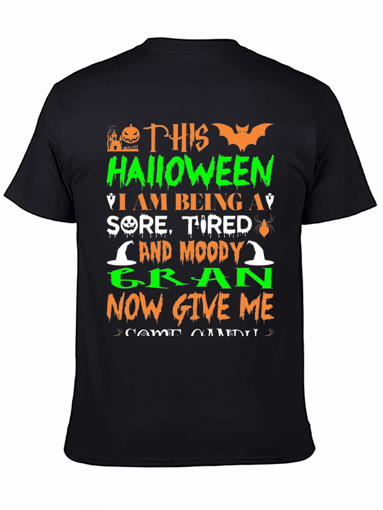 Halloween Moody Gran T-Shirt