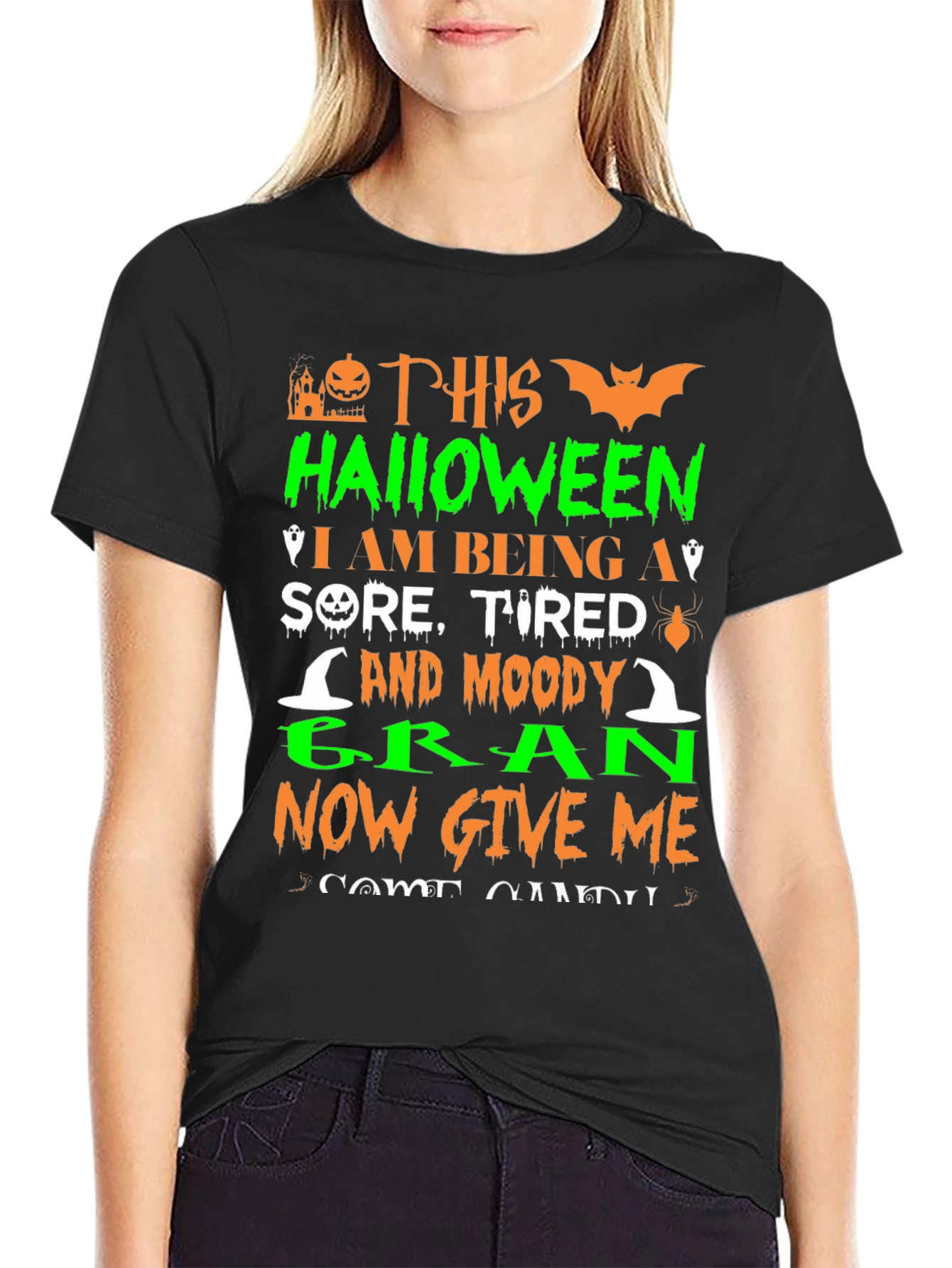 Halloween Moody Gran T-Shirt