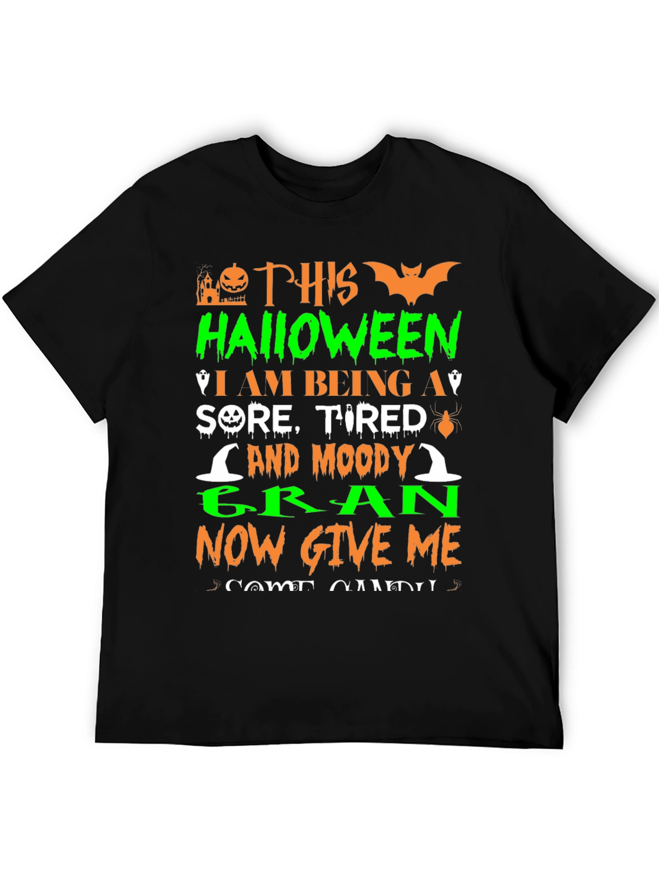 Halloween Moody Gran T-Shirt