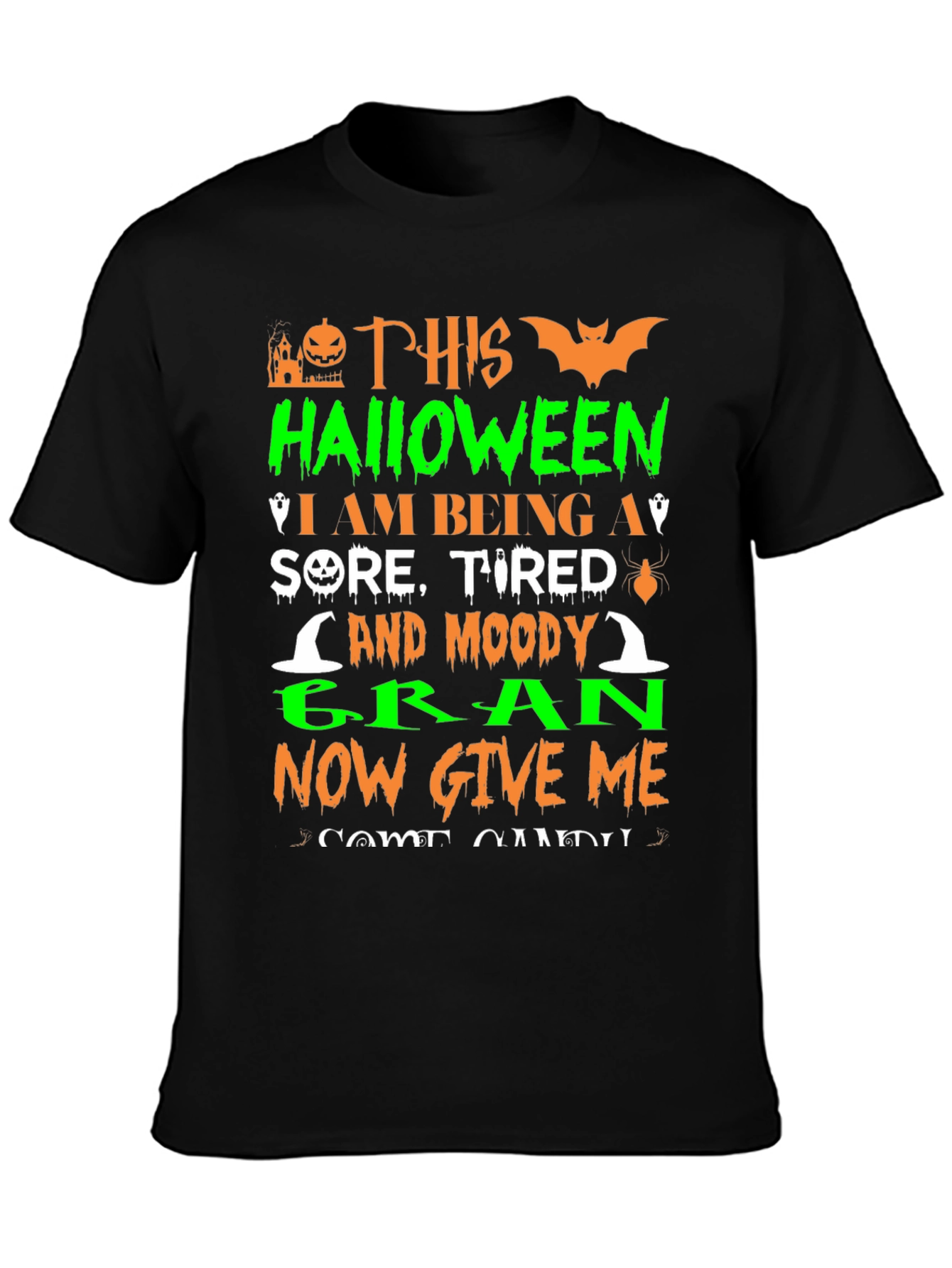 Halloween Moody Gran T-Shirt