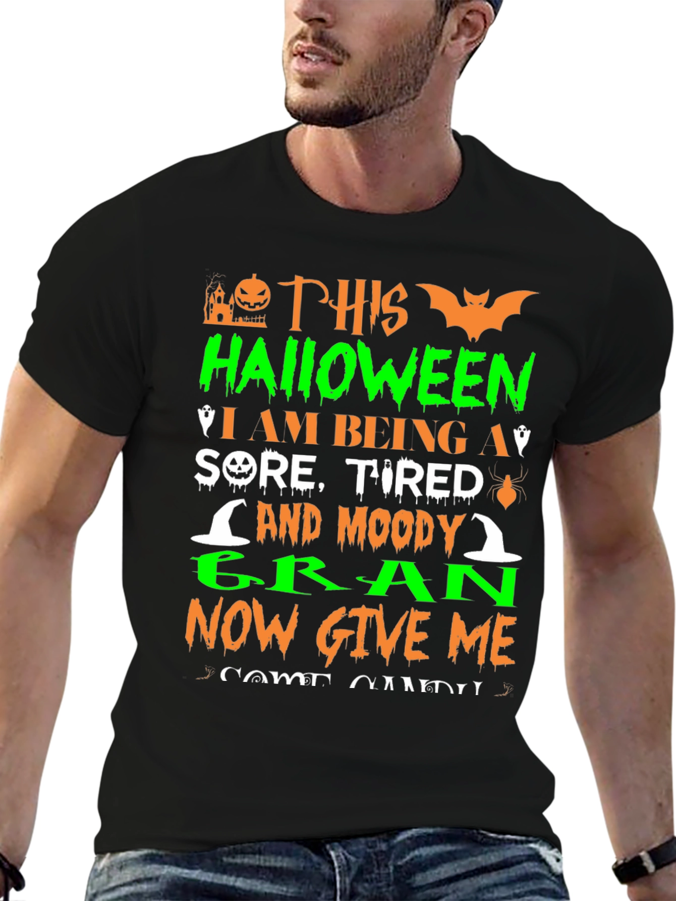 Halloween Moody Gran T-Shirt