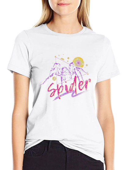 Spider Graphic Black T-Shirt