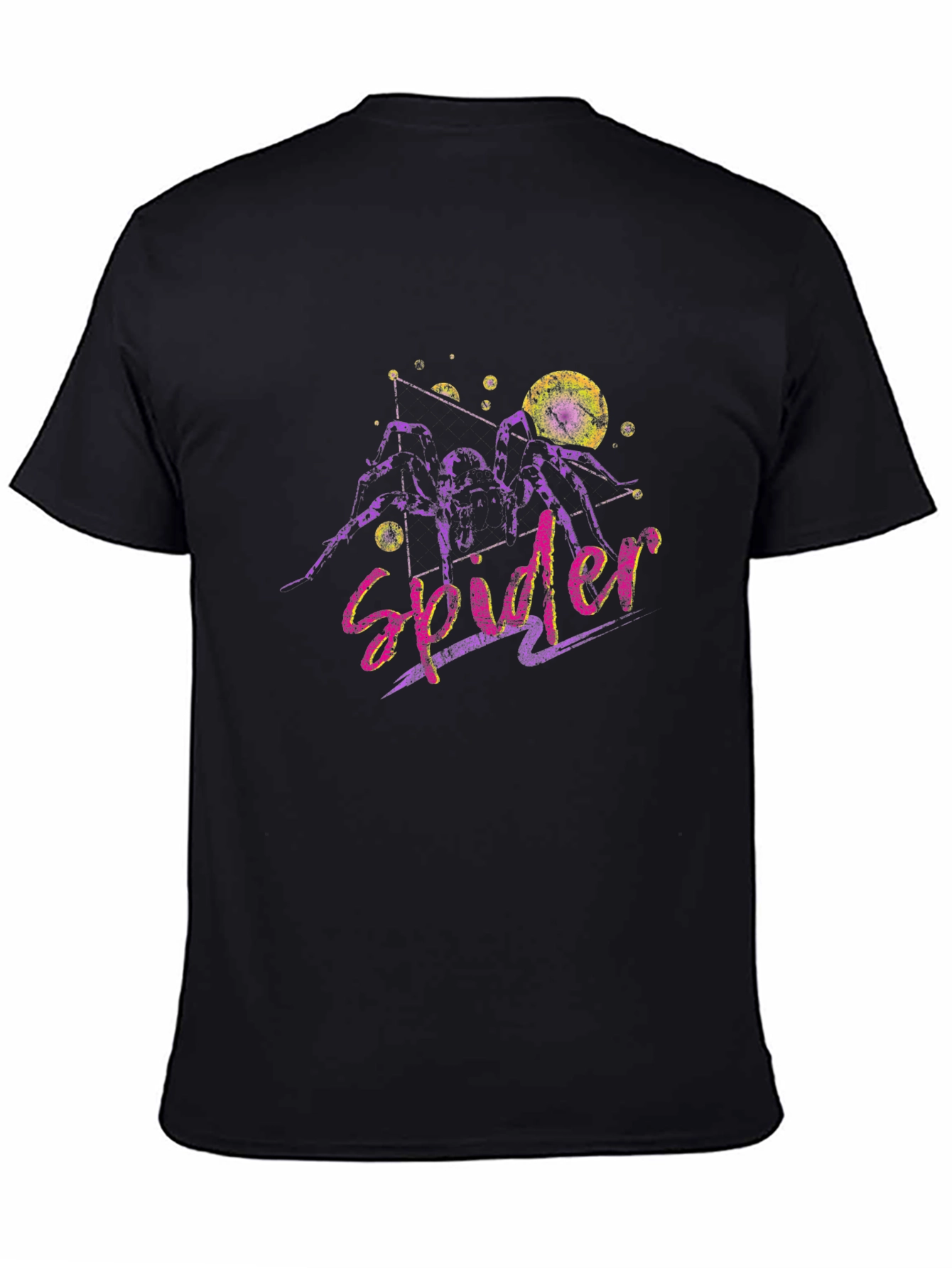 Spider Graphic Black T-Shirt