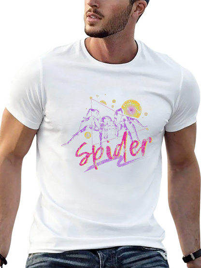 Spider Graphic Black T-Shirt
