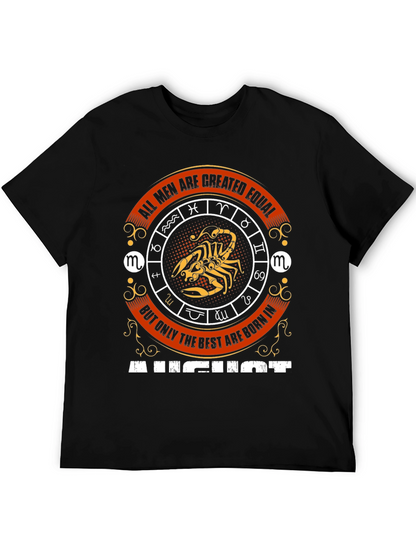 August Born Scorpio Zodiac T-Shirt