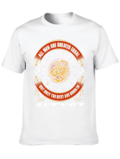 August Born Scorpio Zodiac T-Shirt