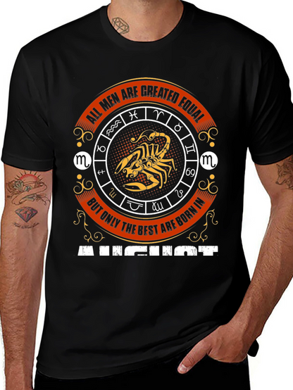 August Born Scorpio Zodiac T-Shirt