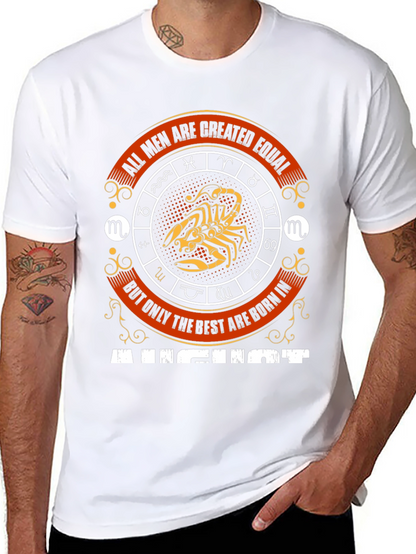 August Born Scorpio Zodiac T-Shirt