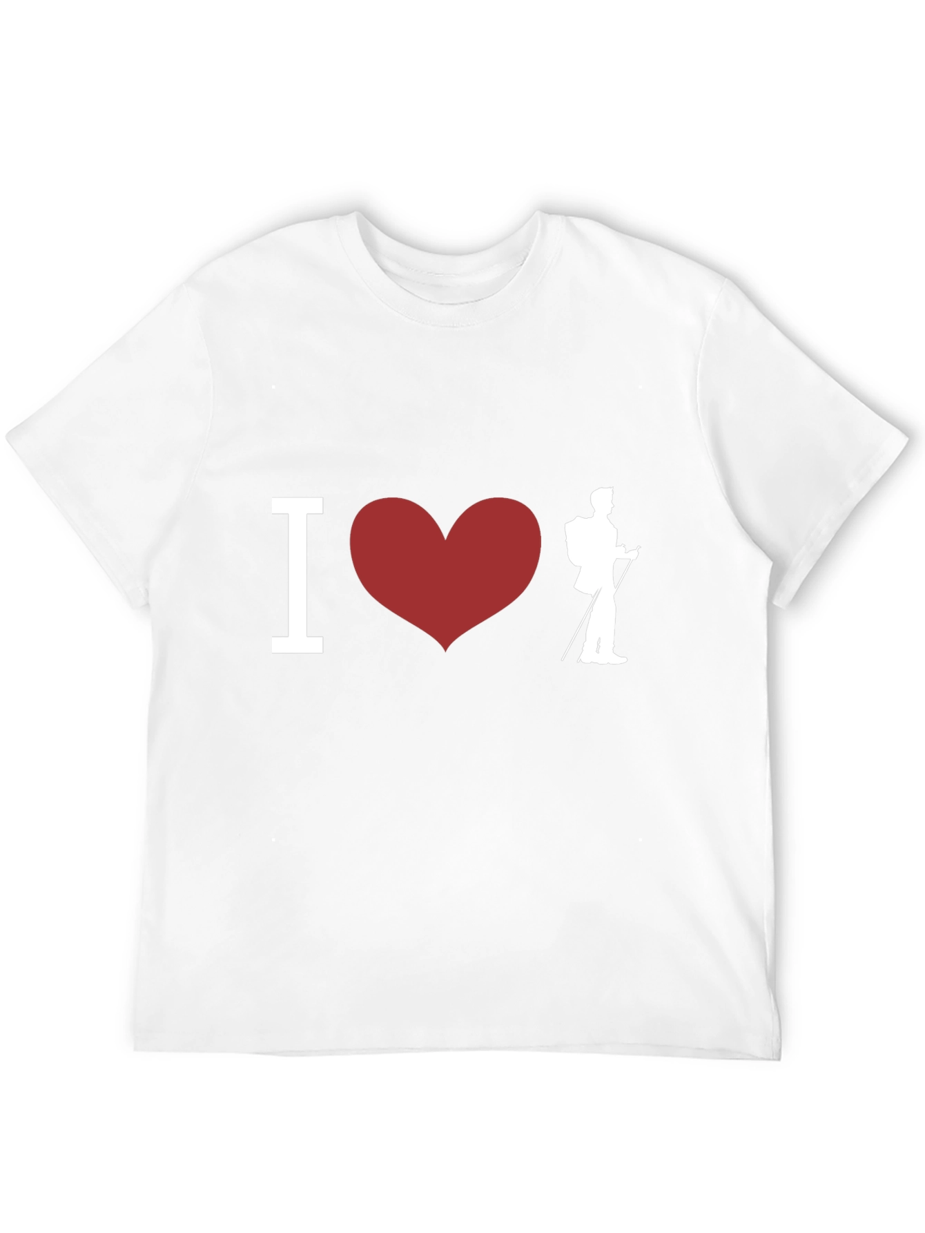 I Heart Hiking Black T-Shirt