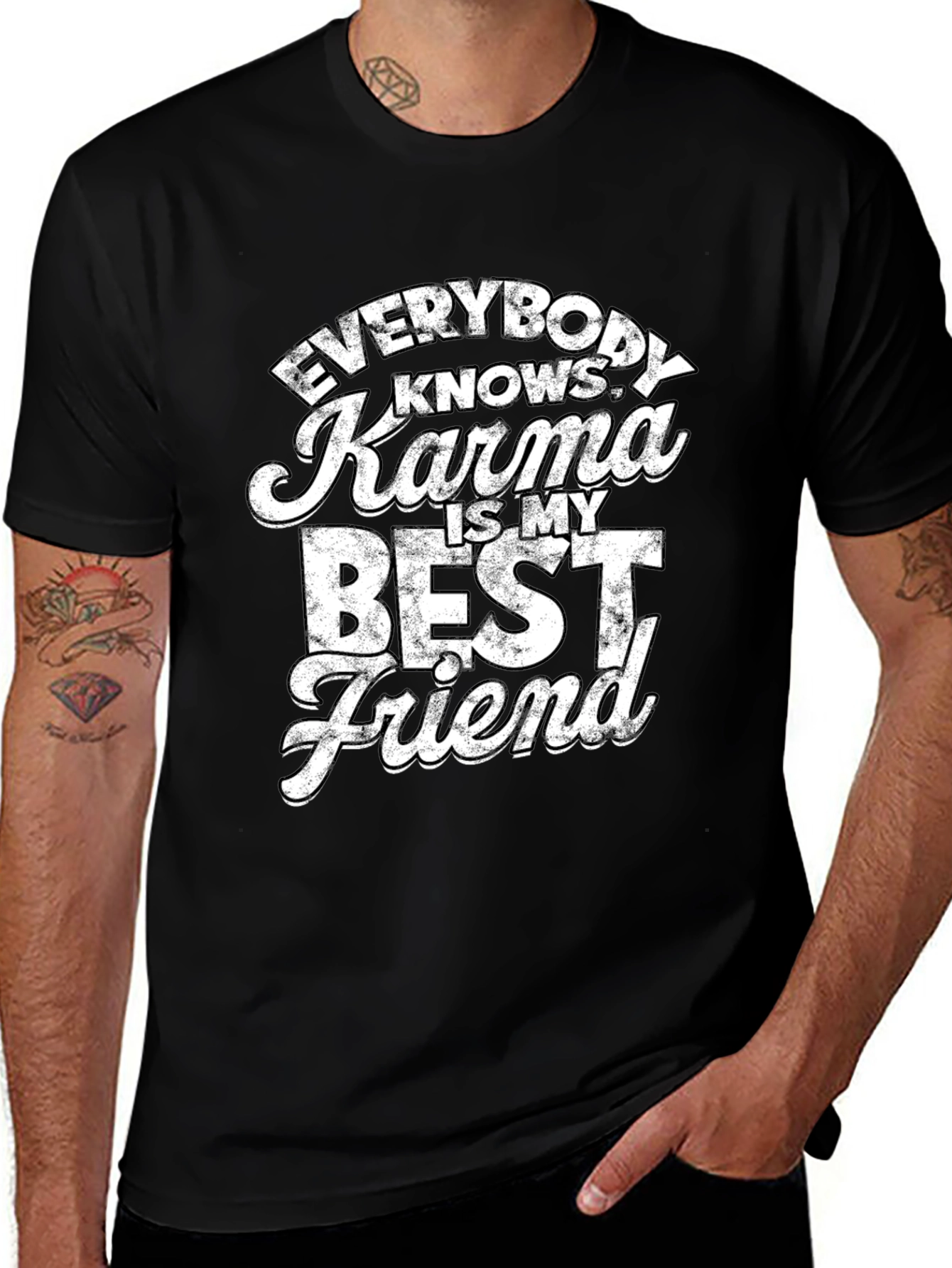 Karma is My Best Friend T-Shirt