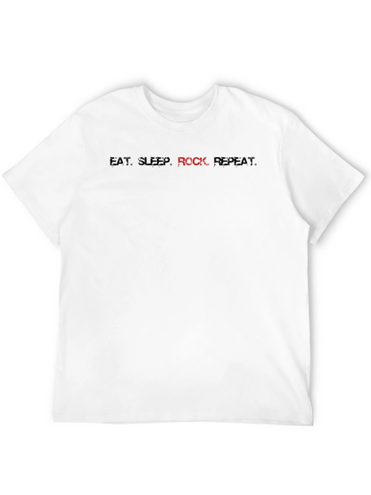 Eat Sleep Rock Repeat - Graphic Tee