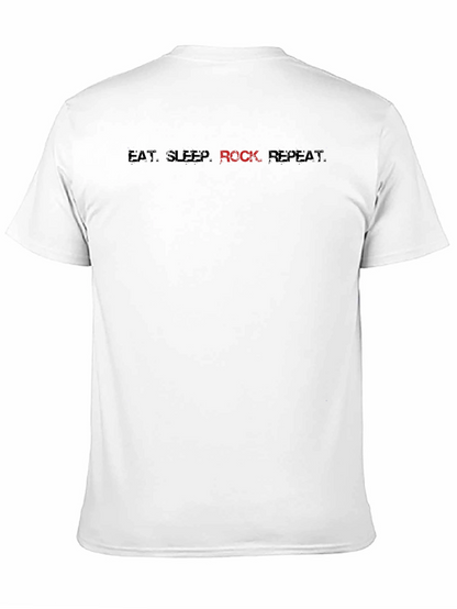 Eat Sleep Rock Repeat - Graphic Tee