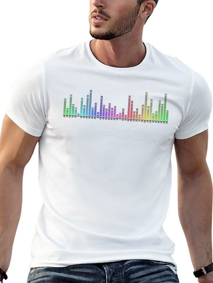 Sound Reactive LED T-Shirt - Music Equalizer