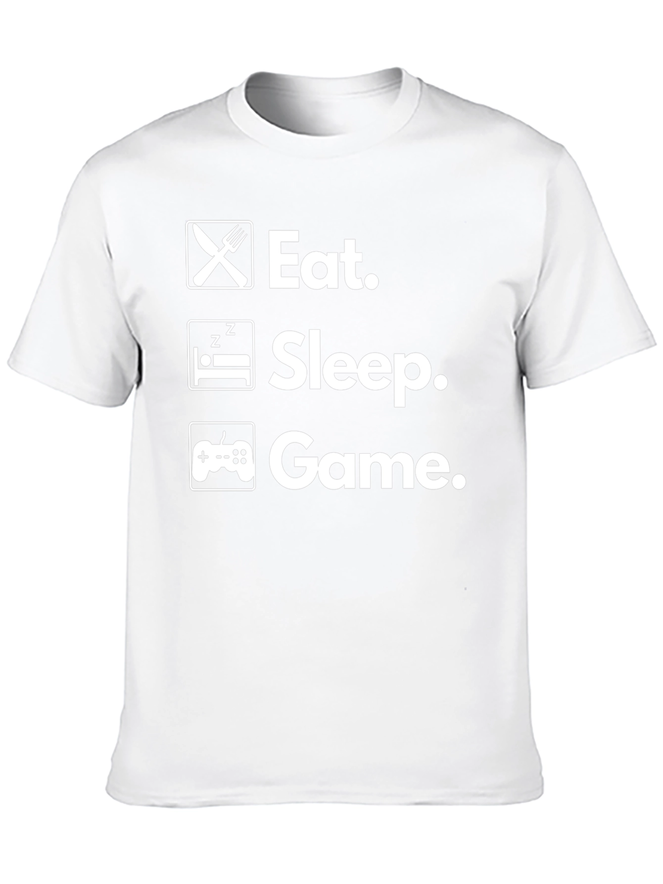 Eat Sleep Game T-Shirt - Gamer Life Tee