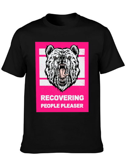 Recovering People Pleaser Bear Graphic Tee